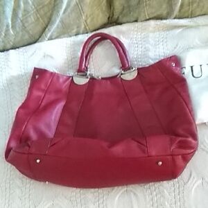 Furla Red Tote Bag
